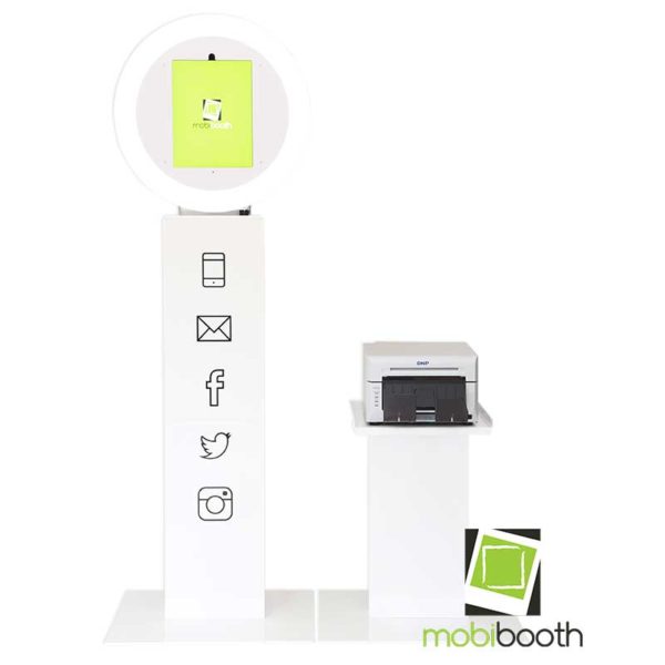 Mobibooth Aura™ with printer stand