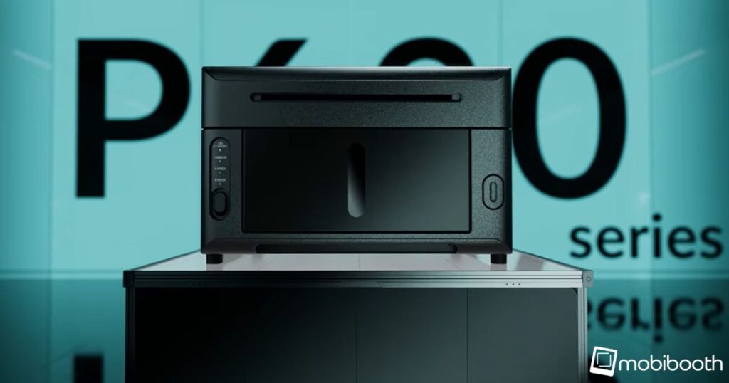 HiTi P630 dye-sublimation printer used in professional photo booth setups