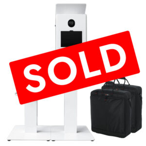 SOLD Mobibooth EDGE Floor Model White